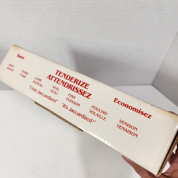 Vtg jaccard chef prep meat tenderizer chef cooking tool 16 blades kitchen tool - Picture 3 of 12